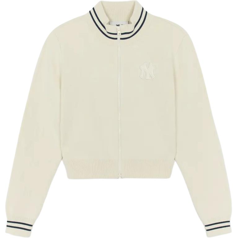 New MLB Jackets Women's Ecru 3FKCM0154-50CRS