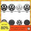 Колпачки на ниппели VW GTI GOLF 2026 Горячие Колпаки на диски Volkswagen VW Логотип эмблема Volkswagen 120 мм 110 мм Капот Передний и задний Хвост Мар
