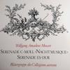 Виниловая пластинка WOLFGANG AMADEUS MOZART BLASERGRUP Серенада До-минор nacht Musique S 78175 FonoRing Германия Классика Б/у