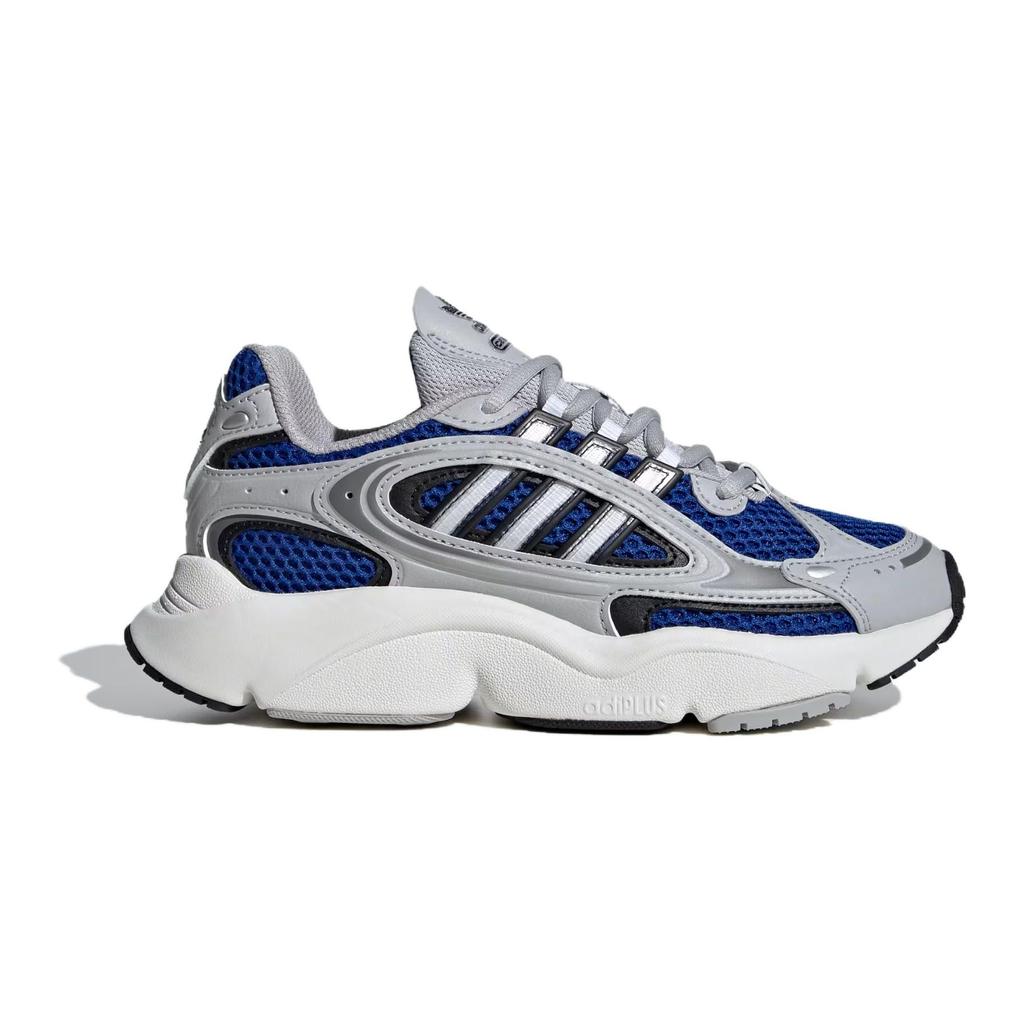 Adidas Ozmillen J Grey Royal Blue Kids Sneakers Grey-Two Core-Black ID0695