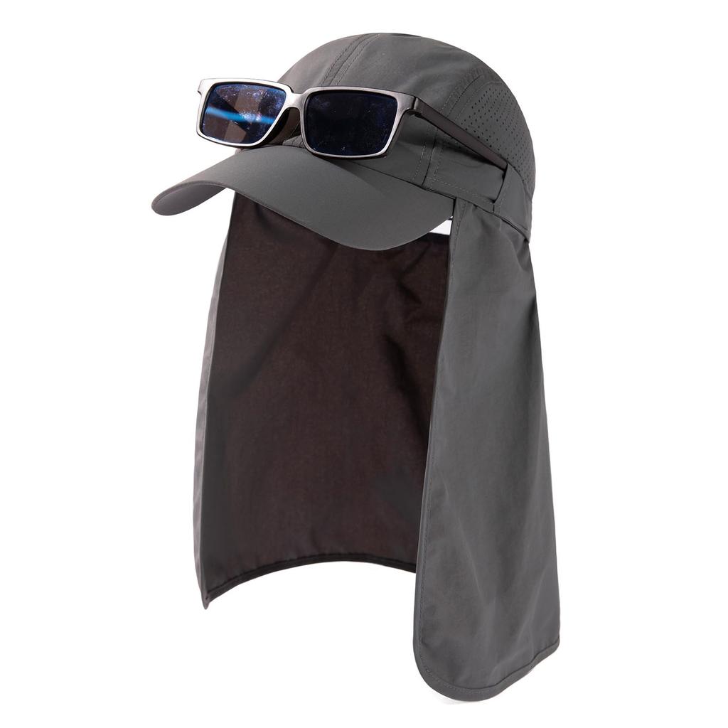 Large Size Sun UV UV Removable Neck Sports Baseball Breathable XL [TOP-EX] Cap, Hat, Protection, Protection, Cover, Hat, Unisex, Outdoor, Cap, Spring,