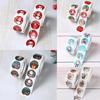 500Pcs Merry Christmas Stickers 2025 Christmas Party Seal Labels Stickers DIY Gifts Baking Package Envelope Stationery Decor