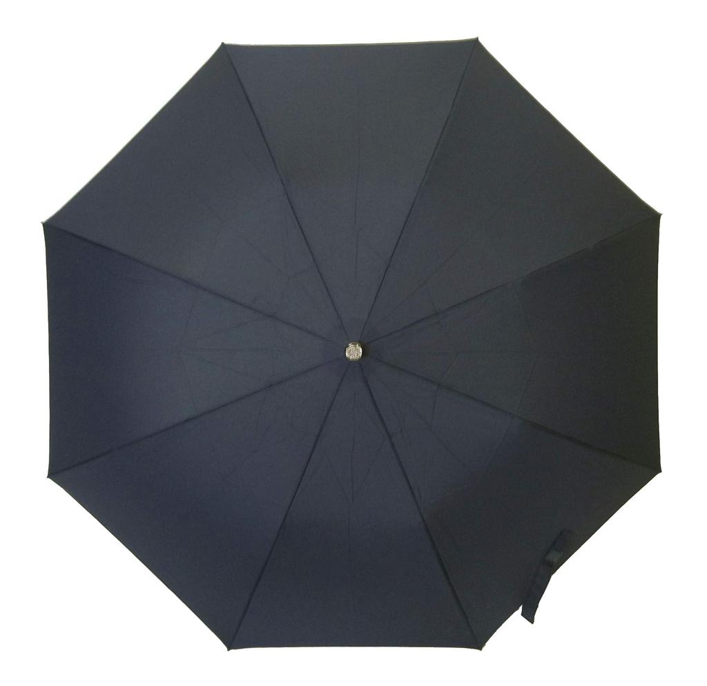 Складной зонт темно-синий 8-спицевый ТЕЛЕСКОПИЧЕСКИЙ зонт TEL11 [Зонтики Fox] FX-138 [Товар]