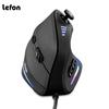 ZELOTES Vertical Gaming Mouse Wired RGB Ergonomic USB Optics Mouse Programmable Laser Mice 10000 DPI For Gamer Joysticks
