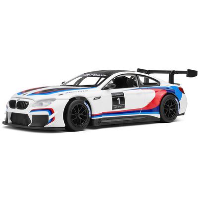 1/24 BMW M6 GT3 Модели Автомобилей Сплав Литье под Давлением Игрушки Машинка с Инерционным Механизмом Спортивная Машина со Светом и Музыкой Детские Идеальные Подарки