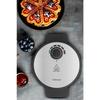 Jelly Inox 1000 Watt Overheating Resistant Waffle Maker With Deep Plate Preventing Overflow