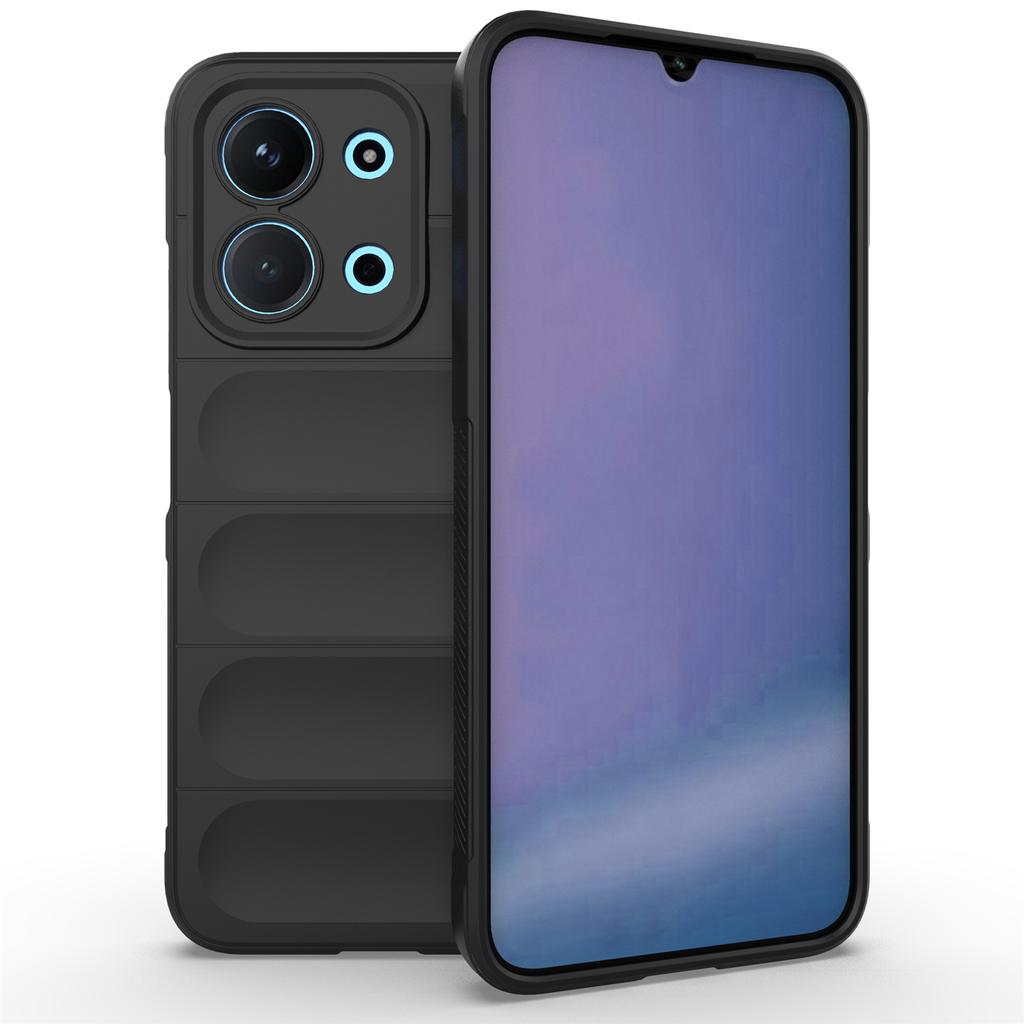 Для Xiaomi Redmi 15C 4G (Глобальный) (171 мм)/Poco C85 4G (171 мм) Противоударный чехол Мягкий ТПУ Прочный чехол на заднюю панель телефона