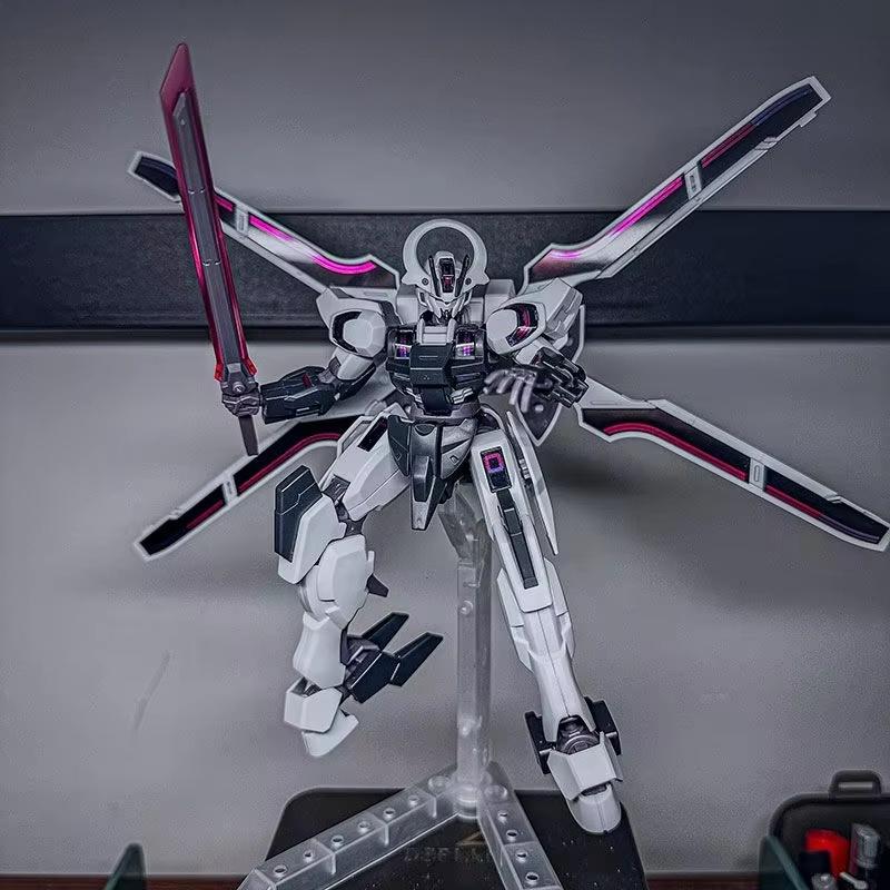 HG 1/144 Шварцетт Из «Ведьмы с Меркурия» Модель-конструктор Меха Фигурки Действия Настольное Украшение Кукла Пазл-Игрушка для Мальчиков Подарок