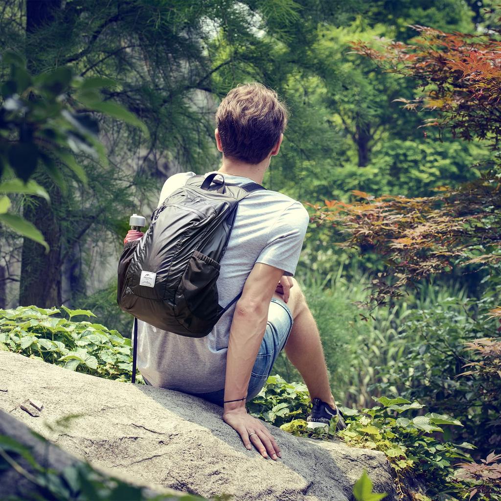 Naturehike Official Shop Альпинистская сумка, рюкзак, водонепроницаемая сумка, легкая сумка, водоотталкивающая, для активного отдыха, походов, школы, путешествий, унисекс,