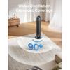 Silent Tower Fan, 25ft/s Velocity Electric Cooling Fan with Remote