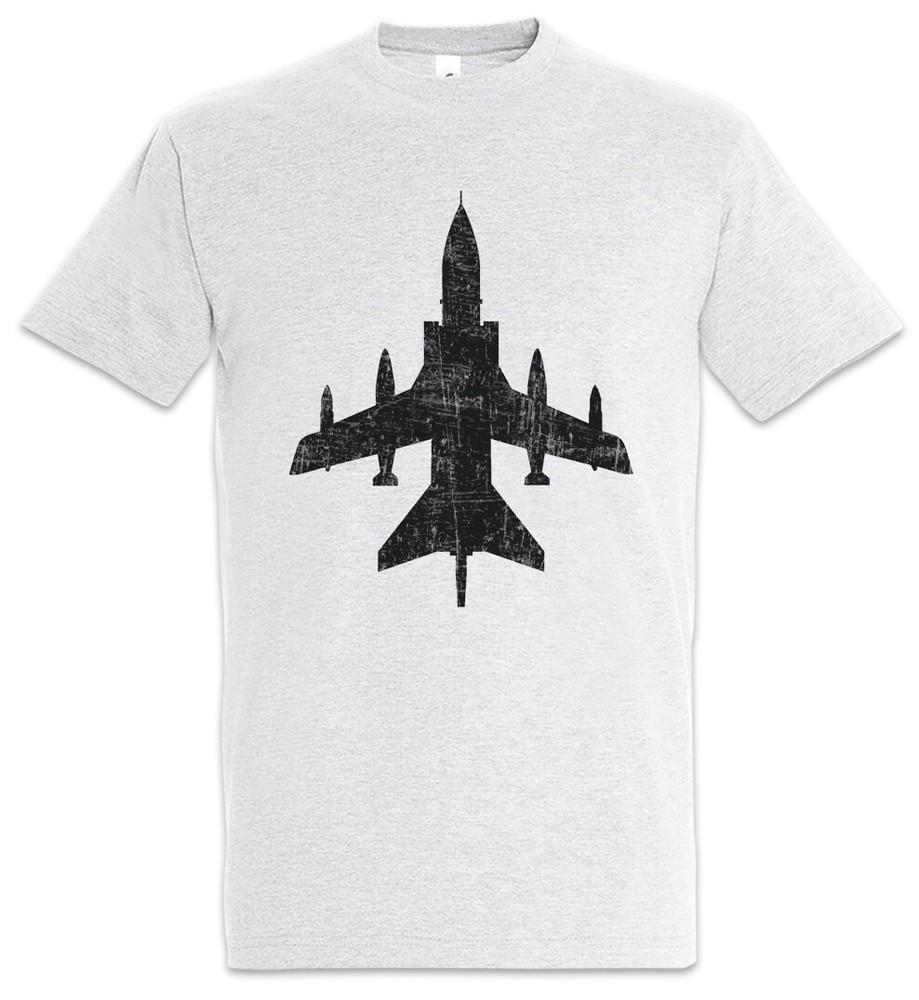 Футболка Jet IV Silhouette Пилот истребителя ВВС Реактивный боевой самолет Бомбардировщик