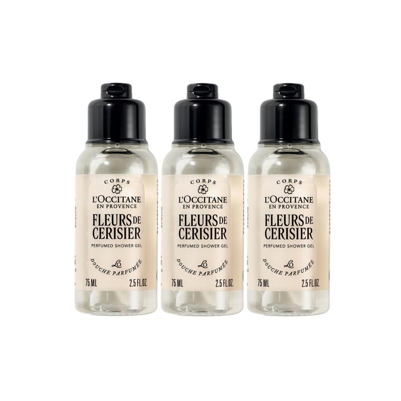 L'OCCITANE Цветы вишни (Бывший Сакура) Пробник парфюмированного геля для душа