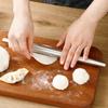 S/M/L Stainless Steel Rolling Pin Kitchen Utensils Dough Roller Bake Pizza Noodles Cookie Dumplings Making Non-Stick Baking Tool