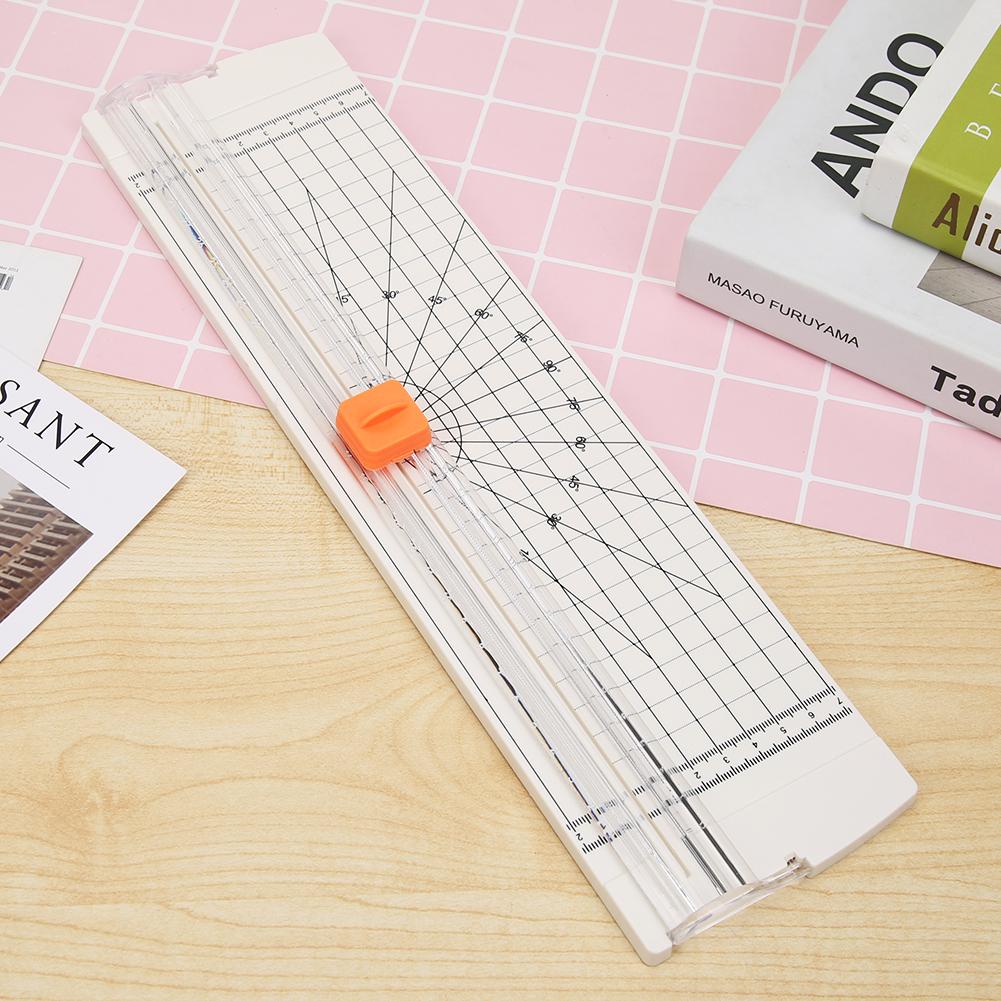 Машина для резки бумаги формата А4, домашний офисный триммер, лезвие для фотоальбома (белый)