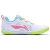 Li Ning Mage ESS Удобные износостойкие дышащие низкие тренировочные кроссовки унисекс Белый Красный APTT001-1