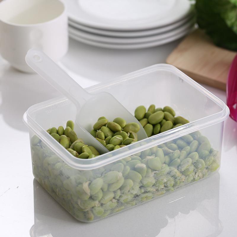 Plastic Ice Scoops Mini Transparant Ice Shovel Kitchen Tools & Gadgets Party Bar Buffet for Candy Dessert Grain Dry Goods Shovel