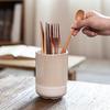 Многоцелевой керамический рельефный вертикальный узор вставка для цветов бытовая кухонная утварь банка для хранения палочек для еды подставка для ручек для стола подставка для кистей для макияжа