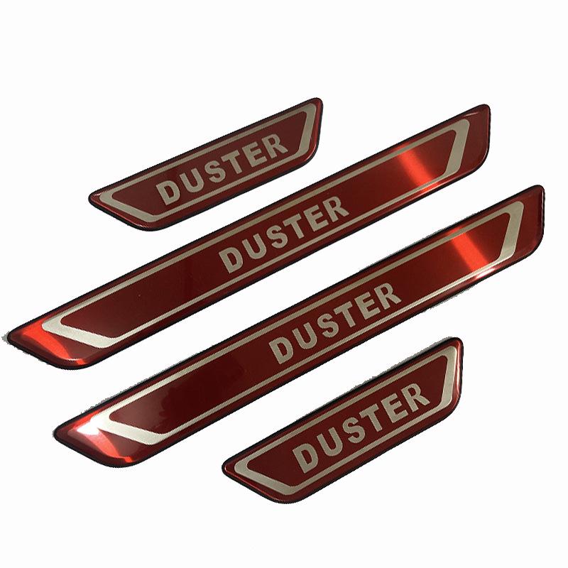 DUSTER Универсальная Защитная Полоса на Бампер и Наклейка на Порог Автомобиля Против Наступания