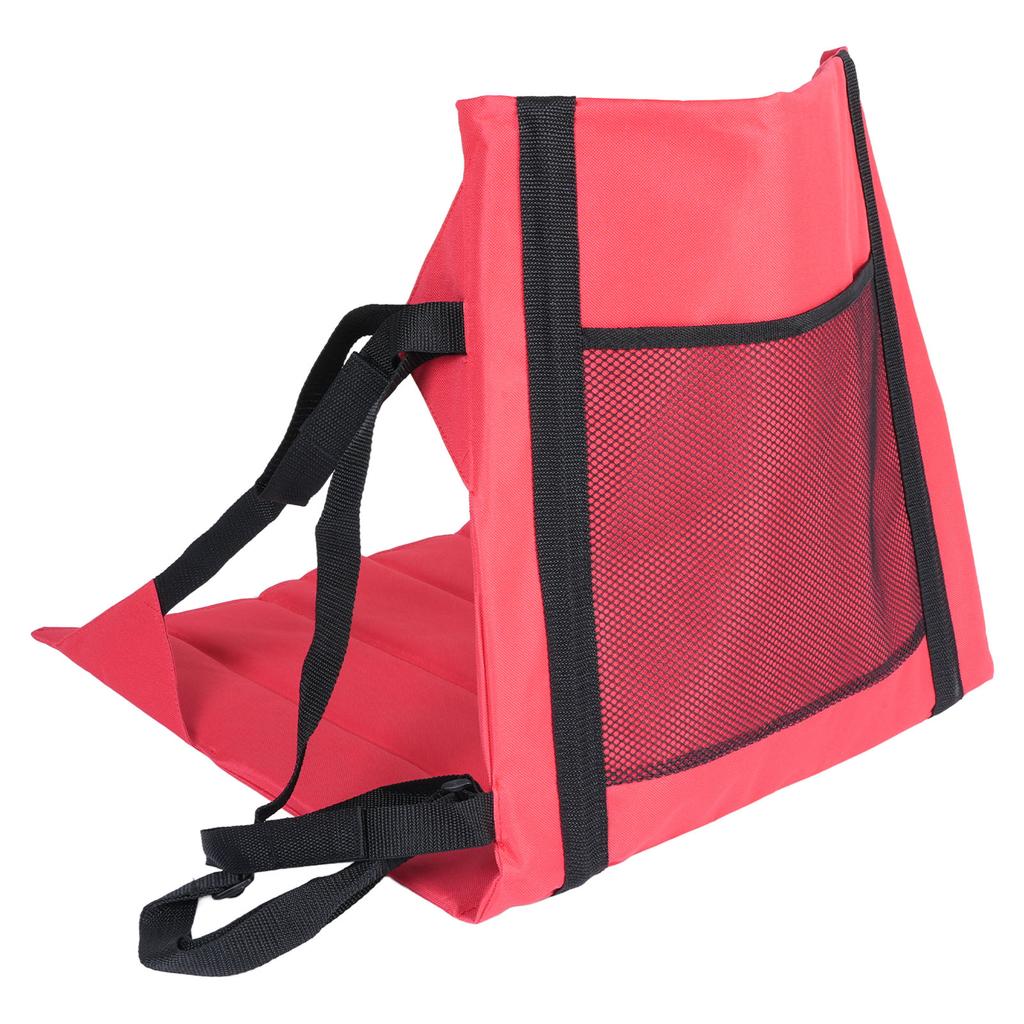 Portable Stadium Seats with Backrest Fibreglass Rod Oxford Fabric Comfortable Folding Bleacher Seat