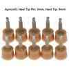 10Pcs Heel Repair Tips Pins Shoes Tips Taps Dowel Lifts Replacement Shoe Repair