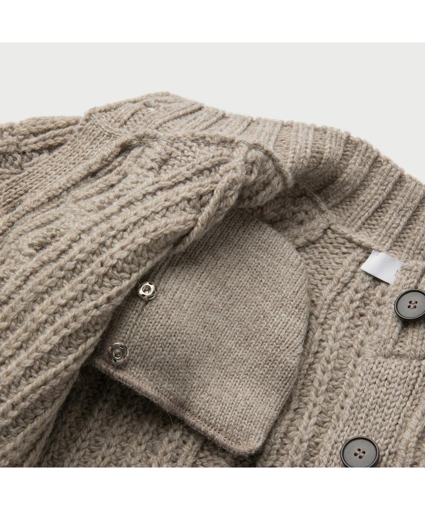 IROWOMEN Garik Over-Shoulder Nordic Cardigan Iowcw25101Bel