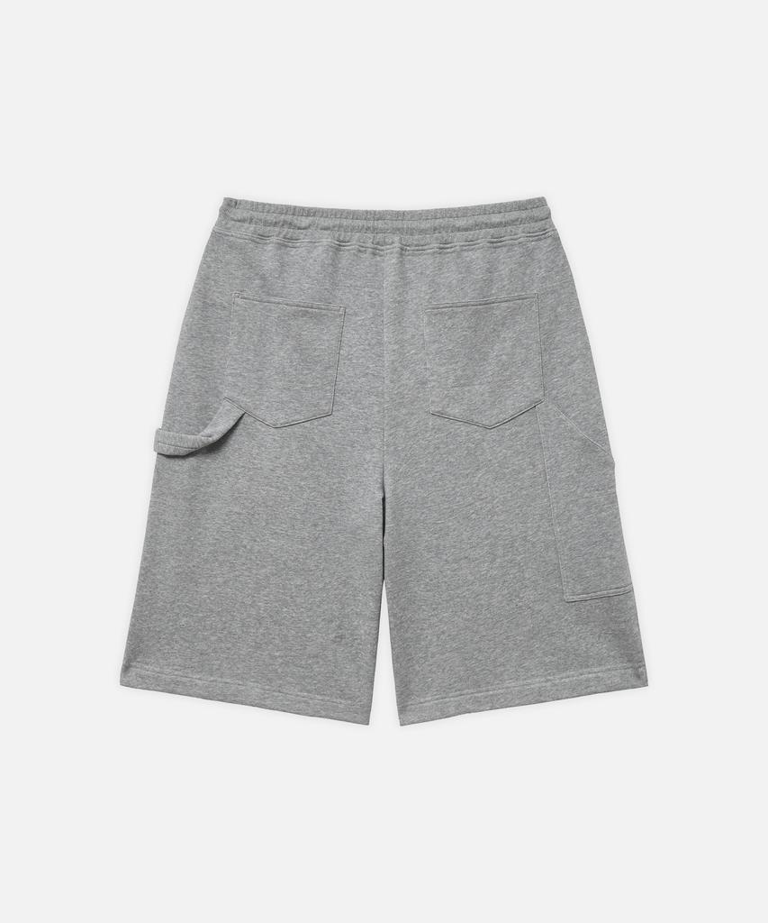 Drawfit [Draw Fit X Daily Room] Прочные шорты-бермуды из футера [Серый]