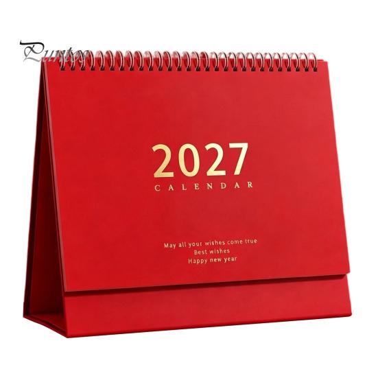 Task Checklist Pad Desk Calendar 2026-2027, Oct 2026-Dec 2027 14-Month Calendar, Large Monthly Planner for Office Desktop Planning, Organizing