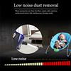 Беспроводной пылесос 3-в-1 120 Вт Ручной пылесос Перезаряжаемый Безмешковый Всасывающий Набор чистящих инструментов для дома и автомобиля