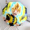 Узор Dragon Ball, автоматический складной зонт, портативная и складная конструкция, 8 спиц, рождественский или день рождения подарок.