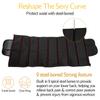 Waist Trainer Corset Cincher Body Shaper Detachable Trimmer Belt Weight Loss Tummy Control Modeling Straps Workout Sweat Girdle