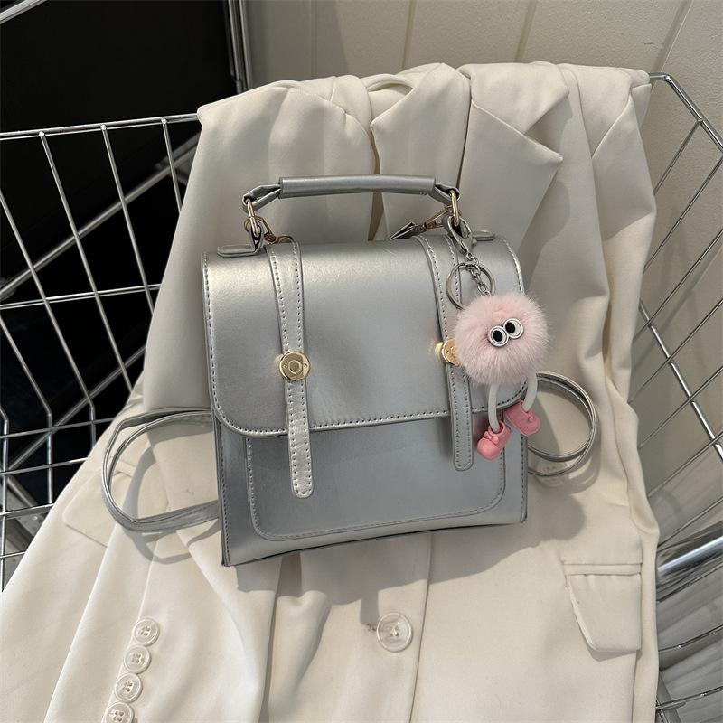 Простой рюкзак женская сумка в студенческом стиле женская сумка 2025 новая модная повседневная наплечная сумка маленький рюкзак