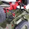 Для JJRC 1/10 C8815 C8835 Willis ретро военный джип военный грузовик RC автомобиль аксессуар Металлические модификации upgrade аксессуары