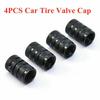 4 Колпачка Клапана Колеса Автомобиля Клапан Шины 4шт/компл Черный Автомобиль