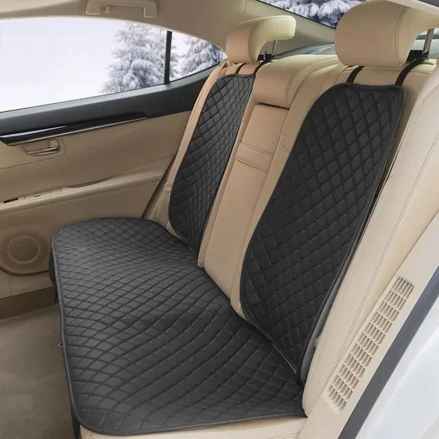 New Pu Leather Car Seat Cover Seat Back Cushion Minimalism Seat Cushion Universal Wear-resistant and Durable Four Seasons