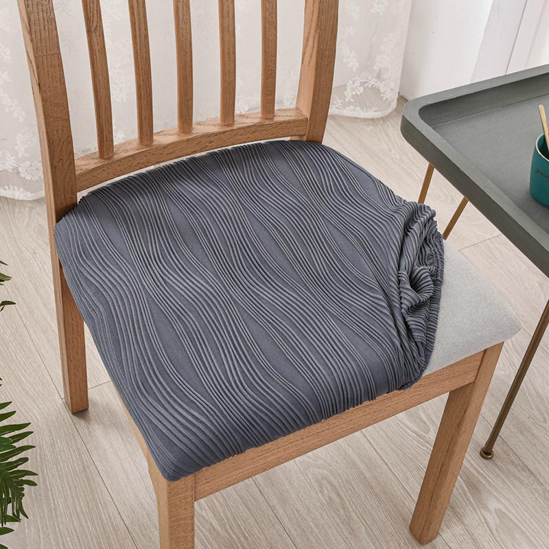 Seat Covers for Dining Room Stretch Chair Covers Removable Upholstered Seat Protector Cushion Slipcovers for Kitchen, Office