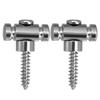 2PCS High Quality Guitar String Retainer Guitar String Tree with Screw Electric Guitar Accessory for Guitar