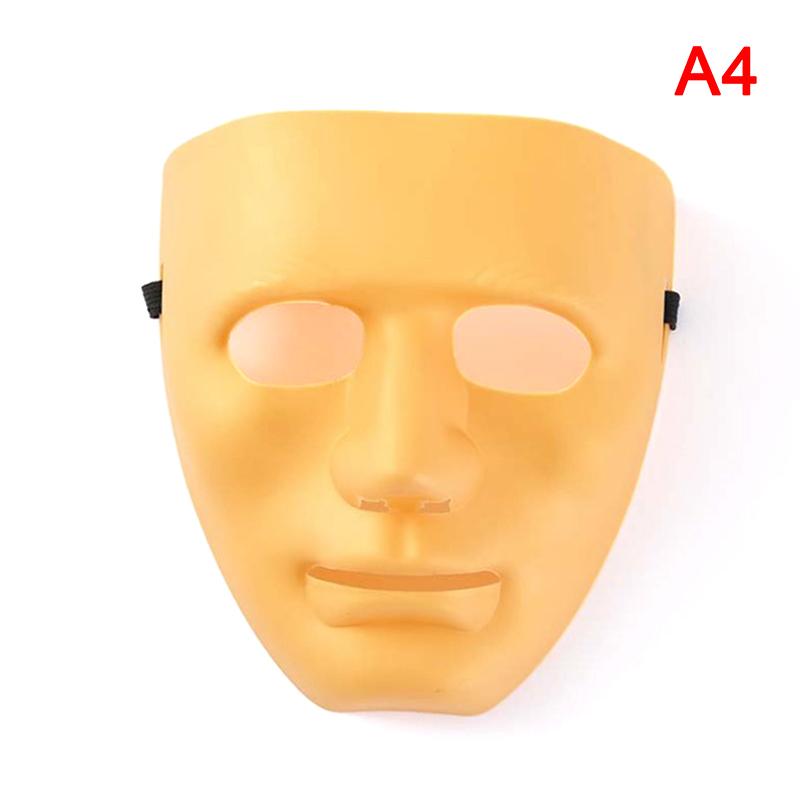 Полнолицевая унисекс уличная танцевальная оперная маска для вечеринки косплей черно-белое лицо