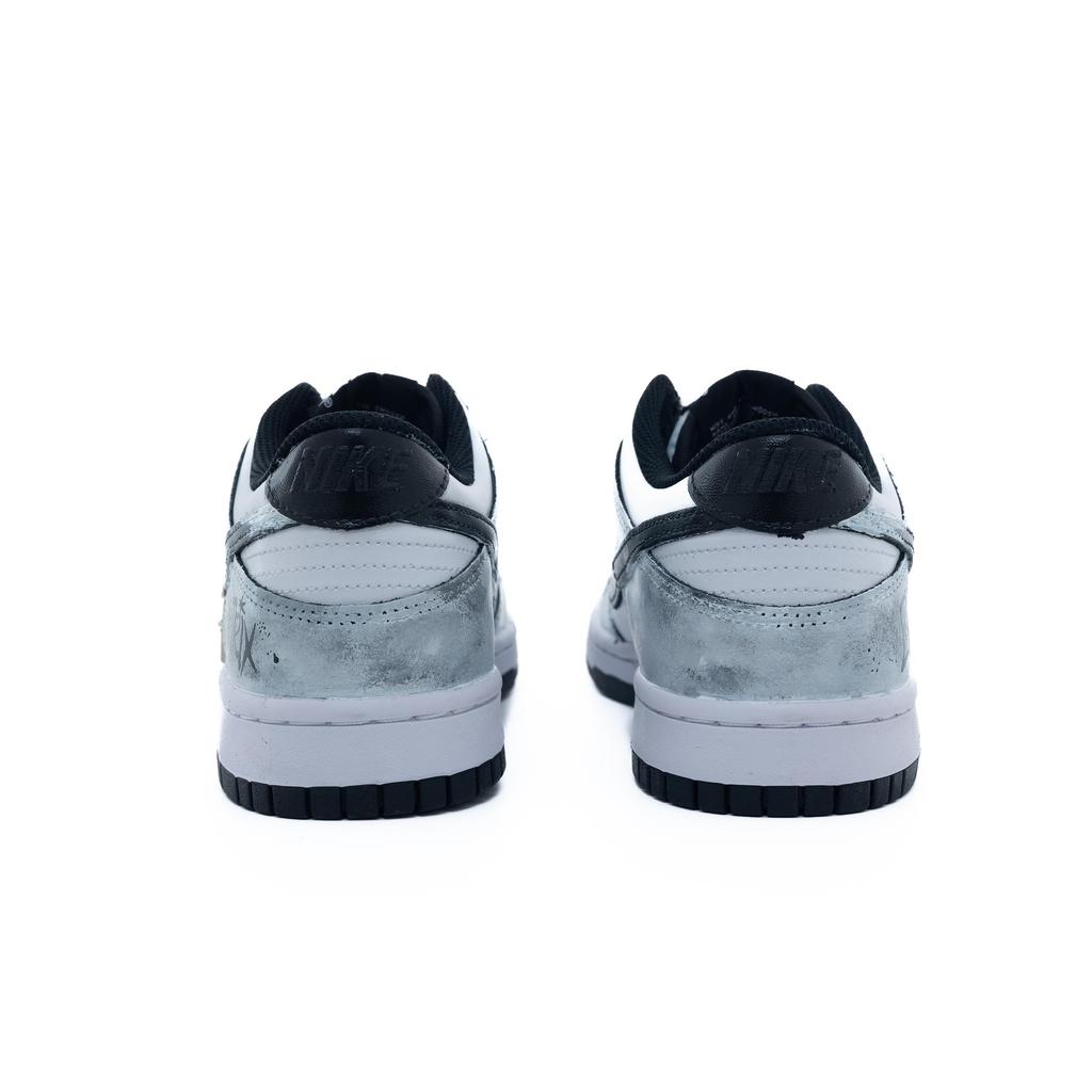 Nike Кроссовки Dunk Moonlight Graffiti Кожаные износостойкие нескользящие низкие Skateboard Shoes Унисекс Черно-белые HF5441-100(Команда240-)