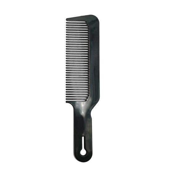 Hairdressing Comb Non-slip User-friendly Carbon Fiber Wide Teeth Lifespan Beauty Anti-fade Long Accessory Nylon Black Comb