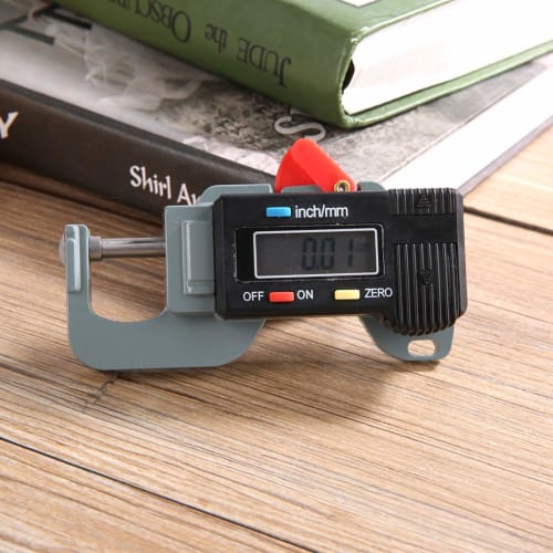 Micrometer, Digital Tape Measure, Digital Micrometer, Metal Level Professional Inch/Metric Measuring Tool with 0.01mm Resolution, Dial Gauge, Digital