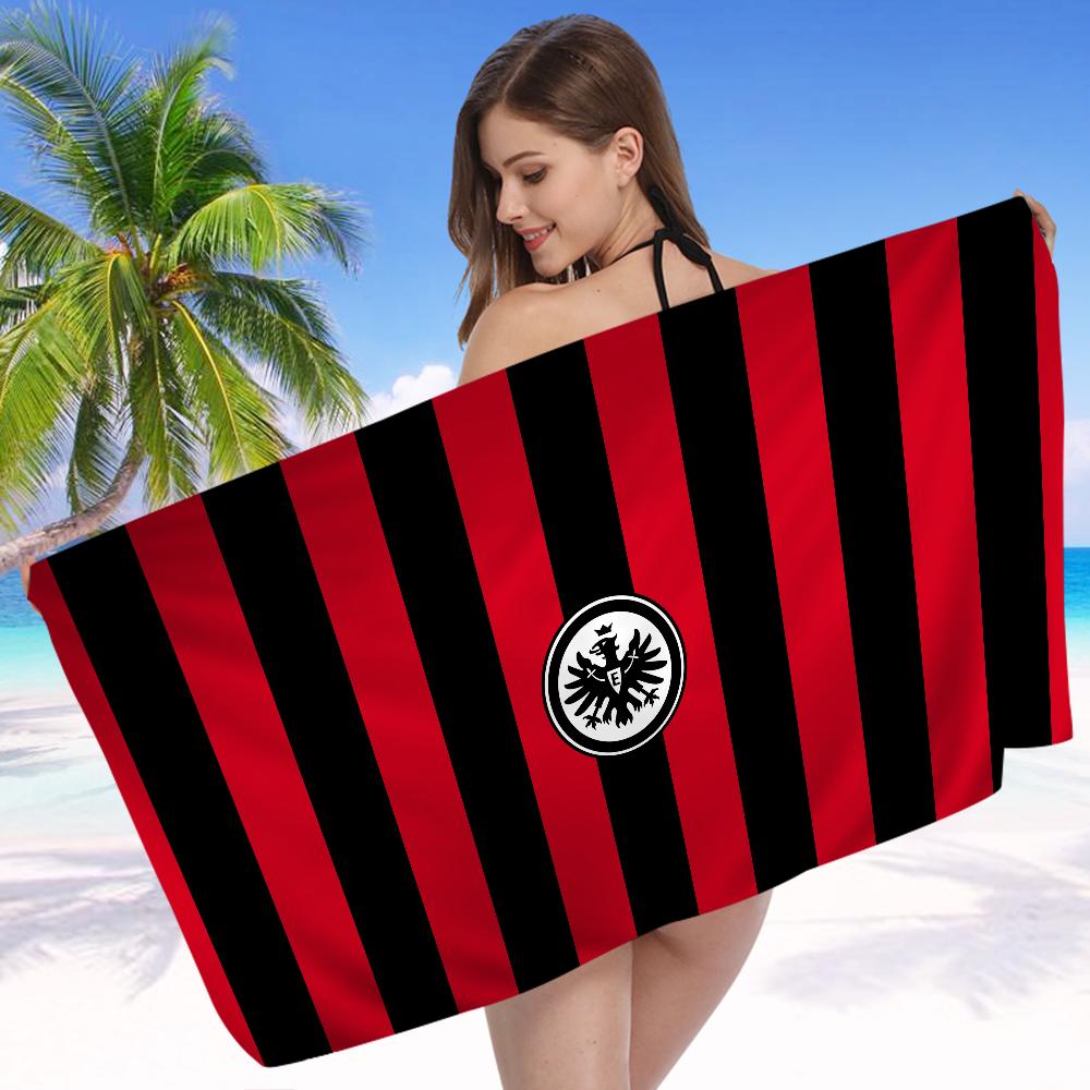 Футбольный клуб E-Eintracht F-Frankfurt Микрофибра Пляжное полотенце Впитывающее Быстросохнущее Мягкое Йога Плавание Курорт Альпинизм Полотенце