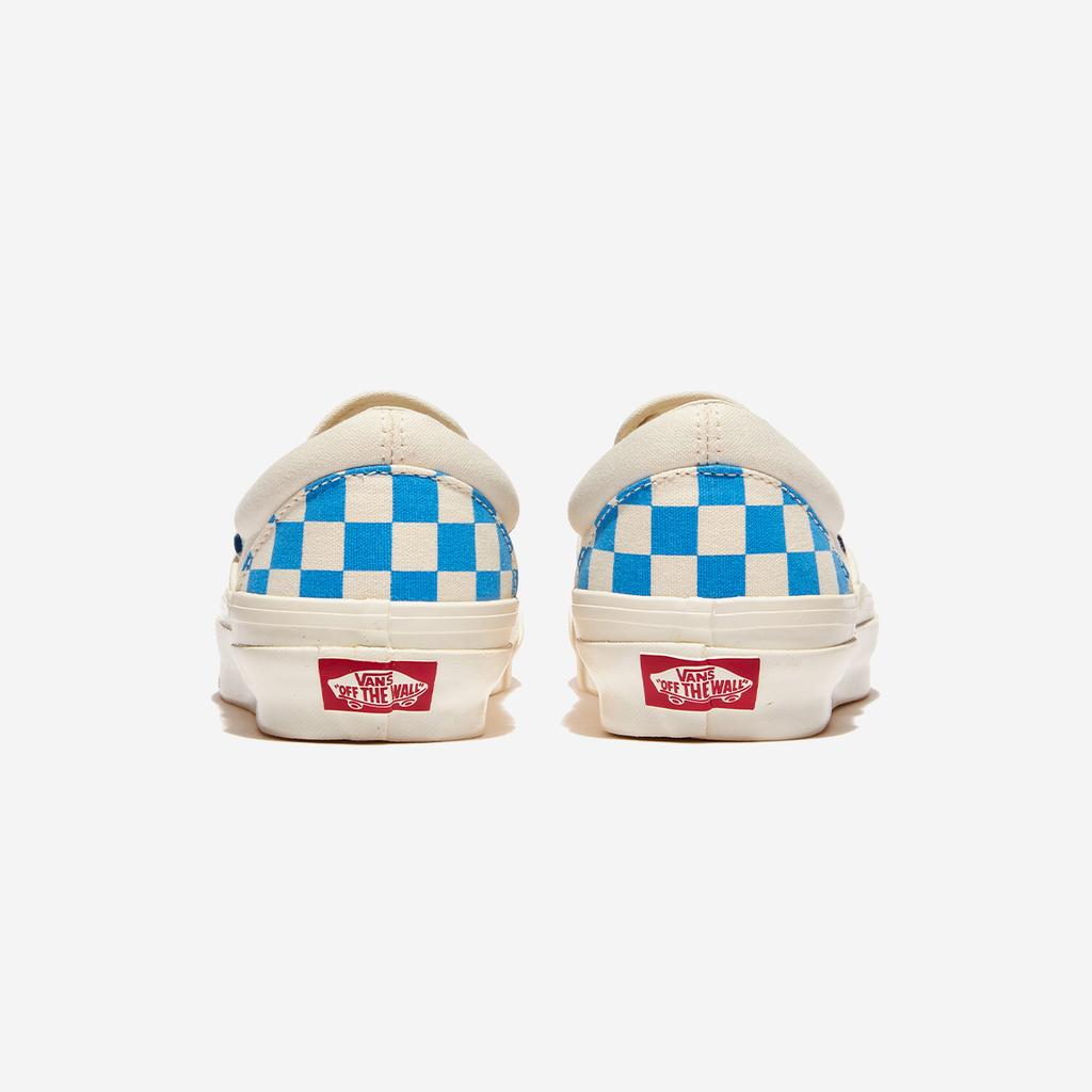 Vans MTE Slip-On Reissue 98 - Checkerboard Cyan Blue, VN000CWA0H7, 1020108083, Popular Korean Shoes