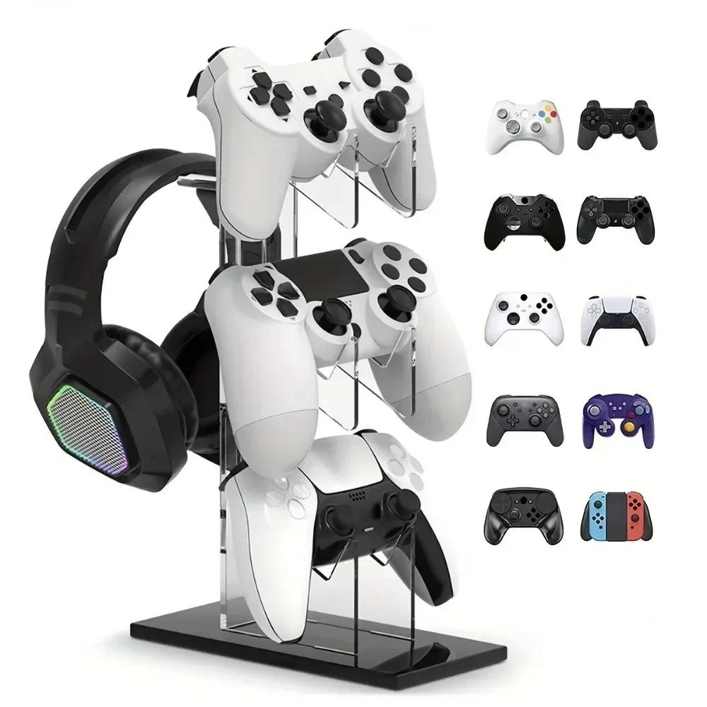 Подставка для игрового контроллера для Playstation 5 4 3 2 PS5 PS4 PS3 Dualsense Dualshock Switch Pro Xbox Держатель для аксессуаров контроллера Подставка