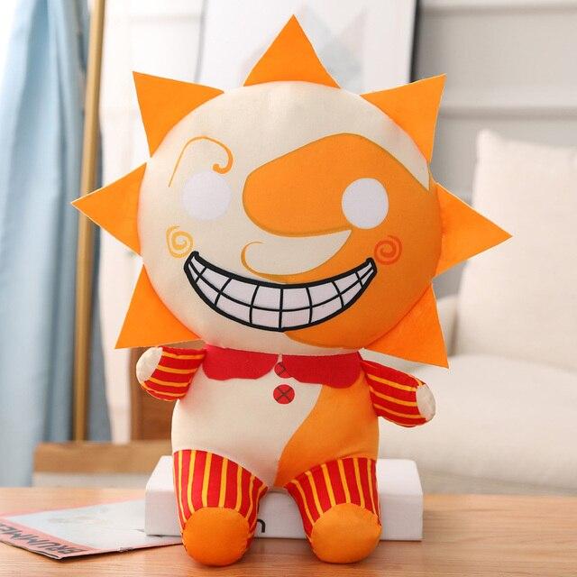 Sundrop Fnaf Sun Clown Creative Sitting Plush Toys Stuffed High Quality Type Gifts For Kids Home Decro