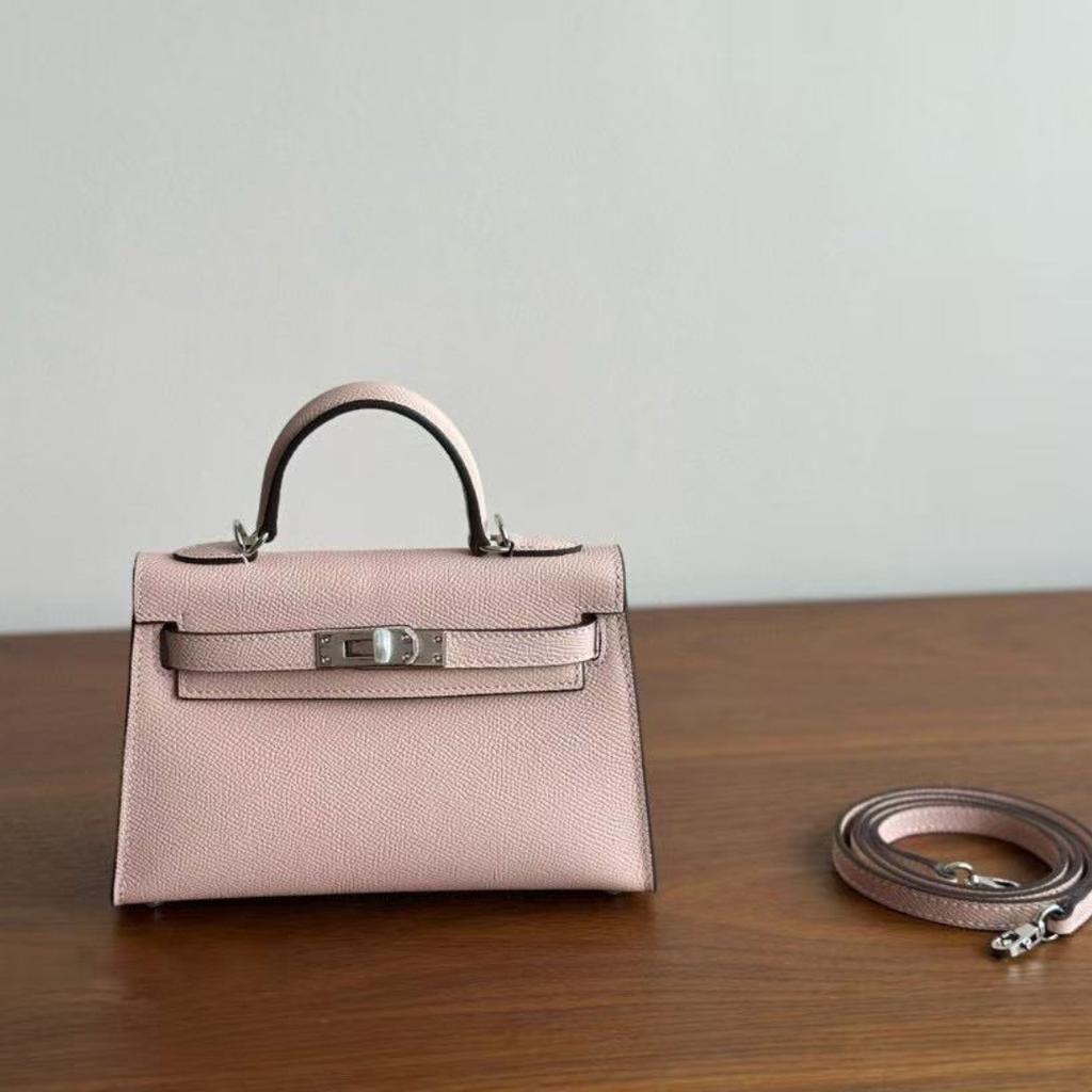 Euli Портативная цепочка-веревка второго поколения Пятизолотая пряжка с одним листом Мини-стиль для ношения через руку Женская сумка Замок с пряжкой