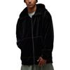 Y-3 Velvet Jackets Unisex Black Hooded Moderate Straight Fit IL2149-