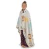 RJM Childrens/Kids Glow In The Dark Safari Throw