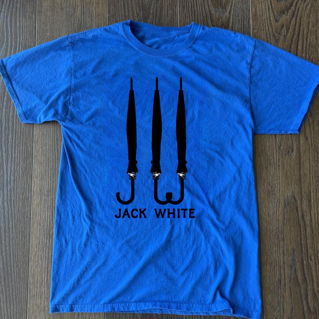 Jack White No Name Tour 2024 2025 S to 5XL Blue T-shirt TMB4929
