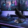 Raven Prop Crow Statue Crafts Gothic Style Bird Ornaments Craft Simulation Crow Model  Balcony