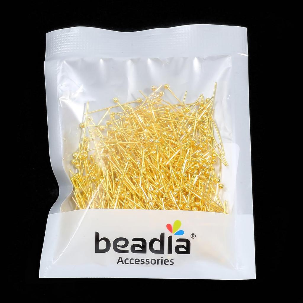 200 шт./пакет Иглы с головкой-шариком Материалы для изготовления ювелирных изделий DIY Аксессуары Ожерелье Браслет Серьги